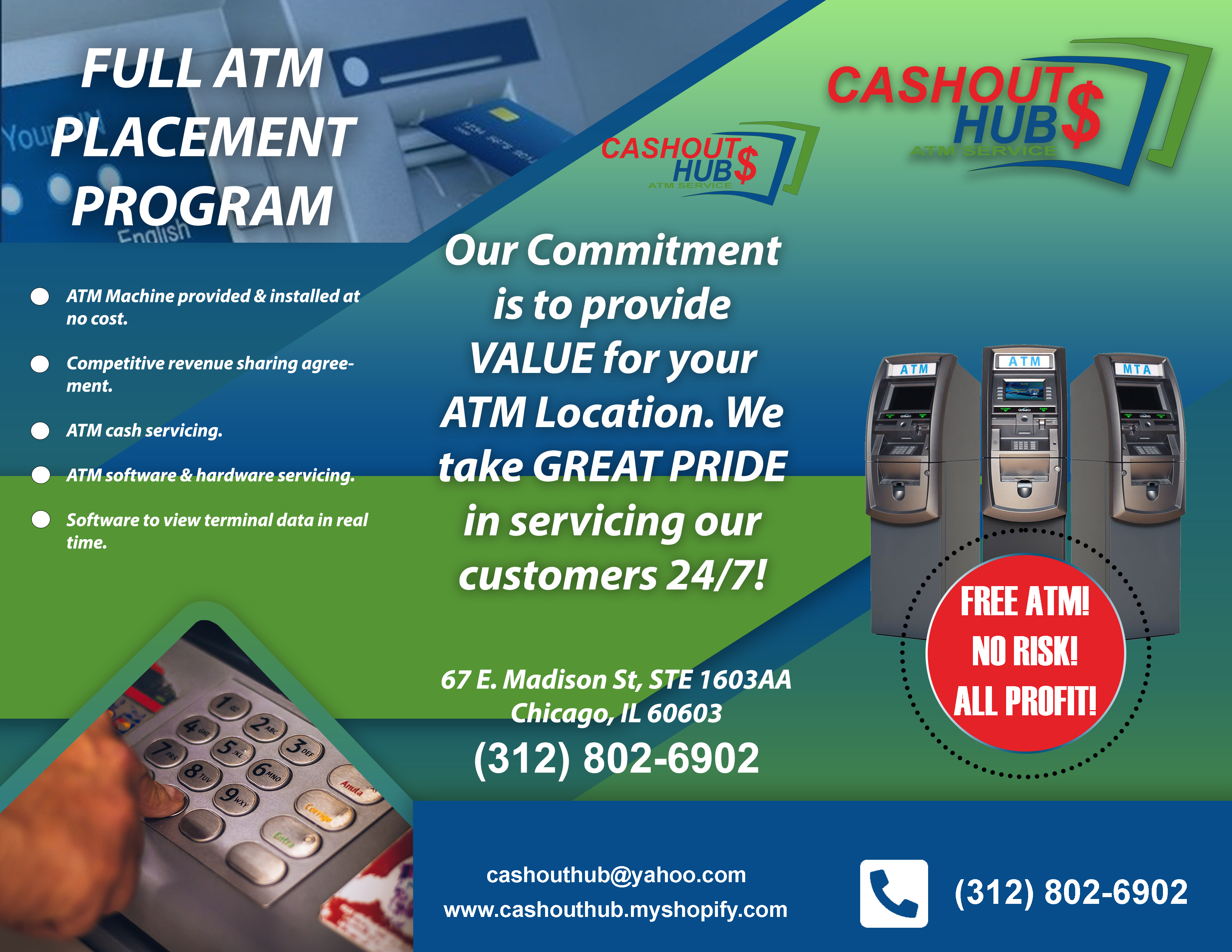 Cashout Hub brochure