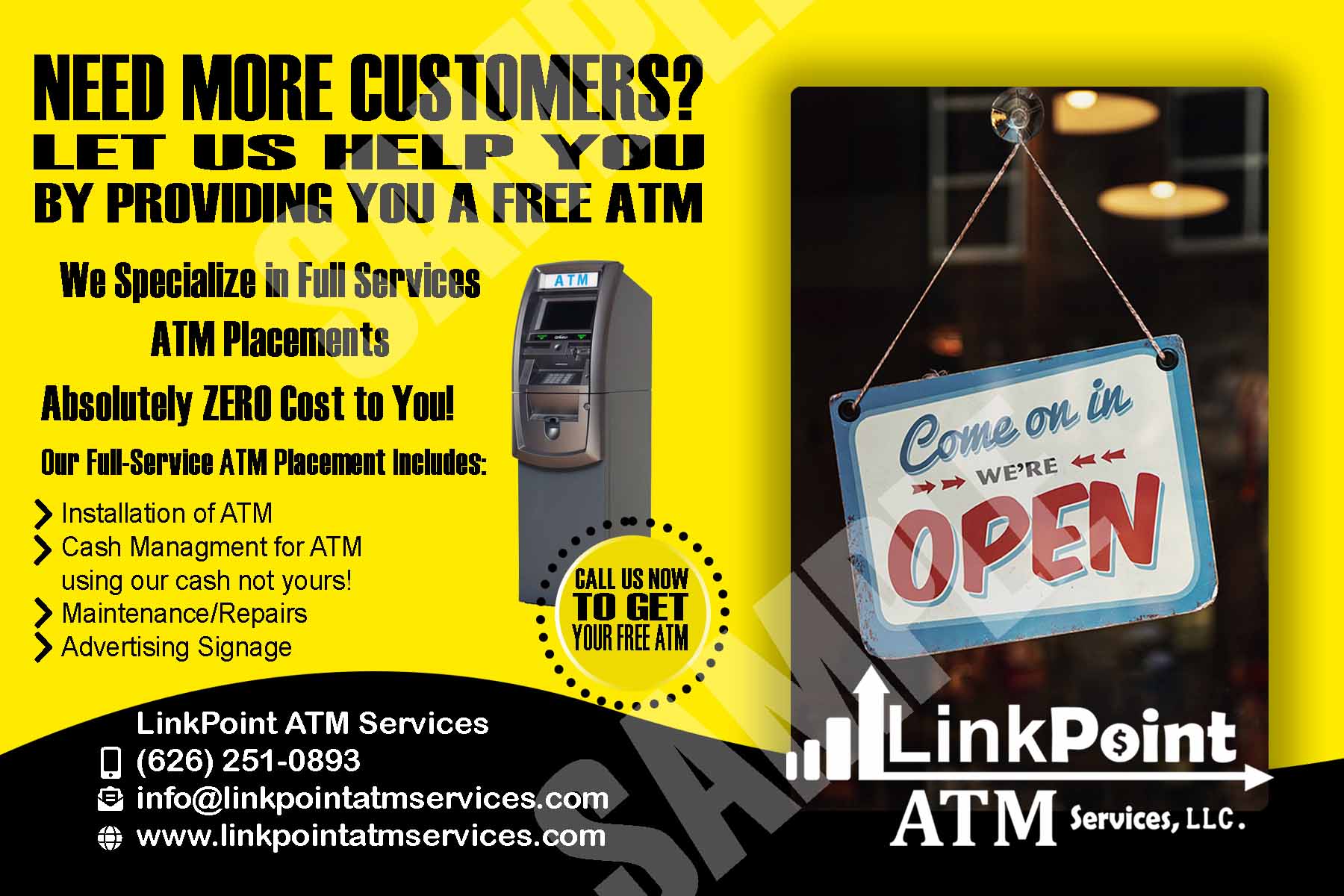 ATM Postcard